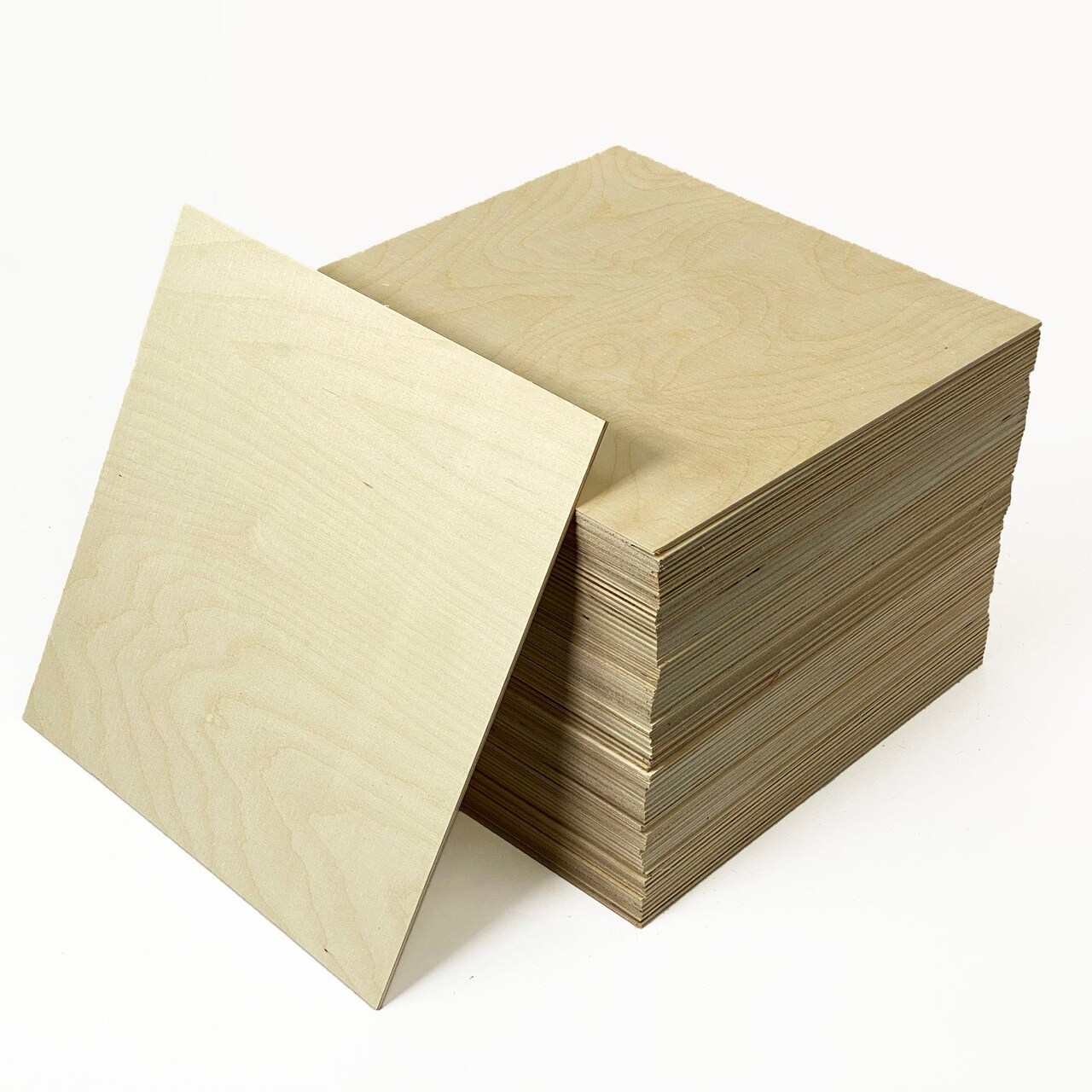 3mm or 6mmGrade B/BB Baltic Birch Plywood Finished or Unfinished | 12x12, 12x19 16x24 | Boxes of 10, 20, 50 and 100 | Laser Engraving, CNC, Scroll Saw